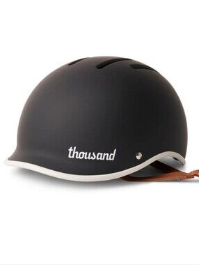 Thousand Matte Green Helmet with White Trim XS